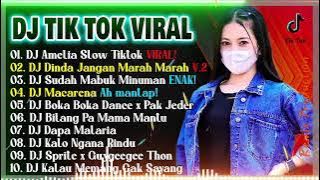 DJ TIKTOK VIRAL 2021 || DJ AMELIA SLOW TIKTOK - FULL ALBUM REMIX