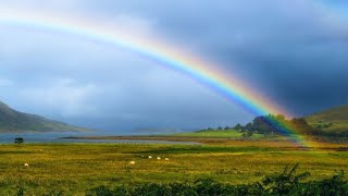 Unbelievable tornado footage with rainbow & Blue sky in rainbow 🌈 || Akbar Ansari ||