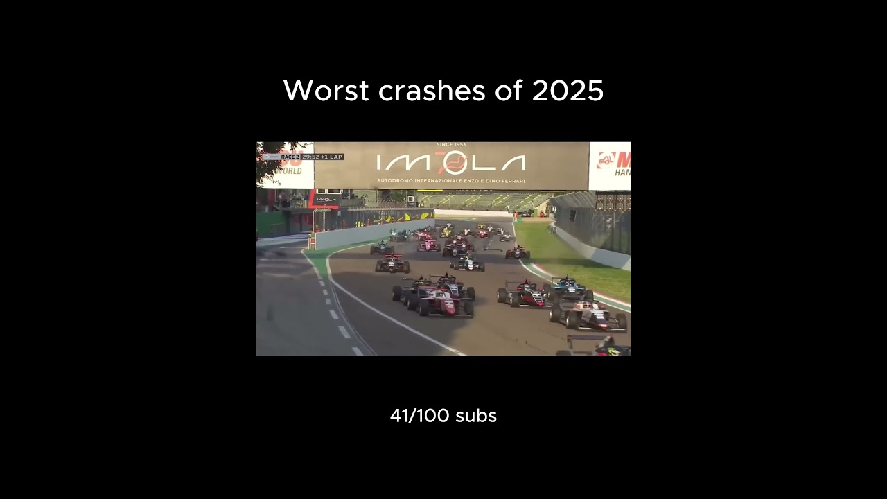 Worst crashes of 2025 (Pt 1) 