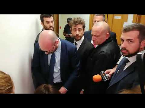 Ministro Fontana fermato da disabile