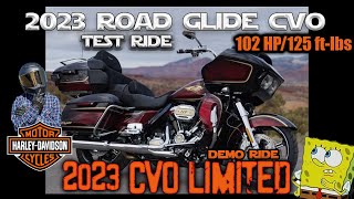 2023 Road Glide Limited CVO Test Ride First Impressions