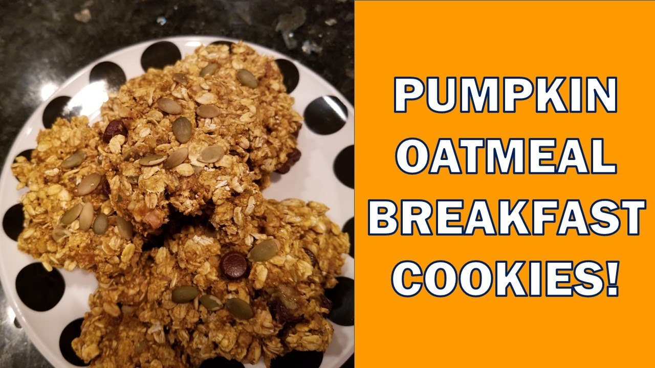 How to Make Pumpkin Oatmeal Breakfast Cookies