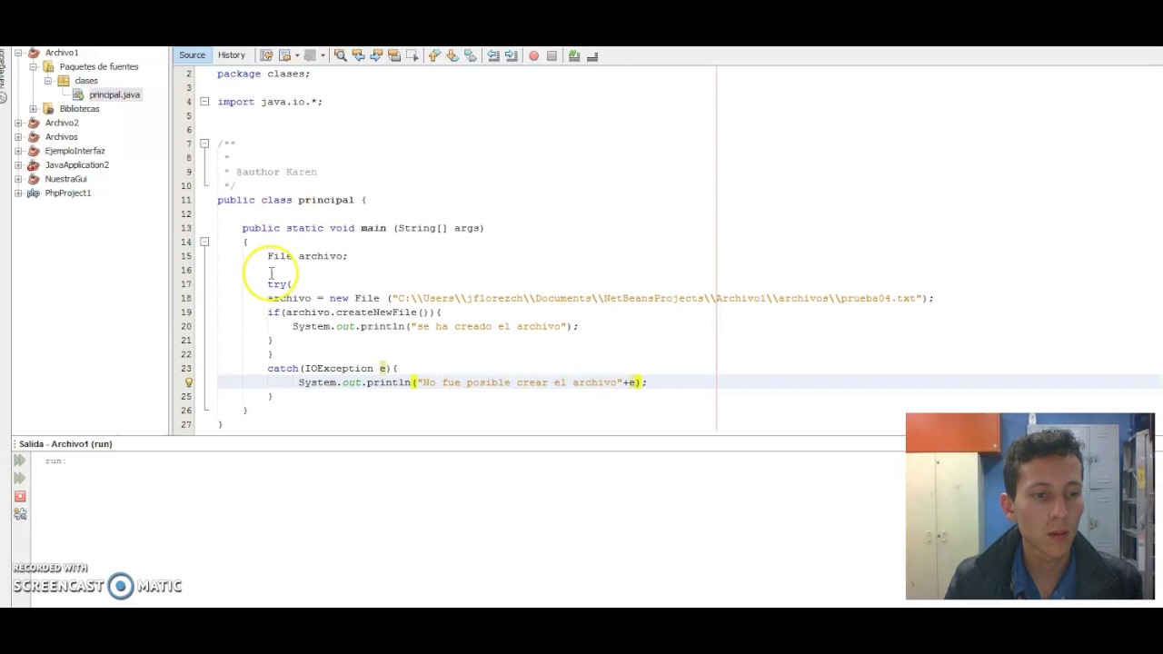 Creacion-Lectura-URL de archivos en java NetBeans - YouTube