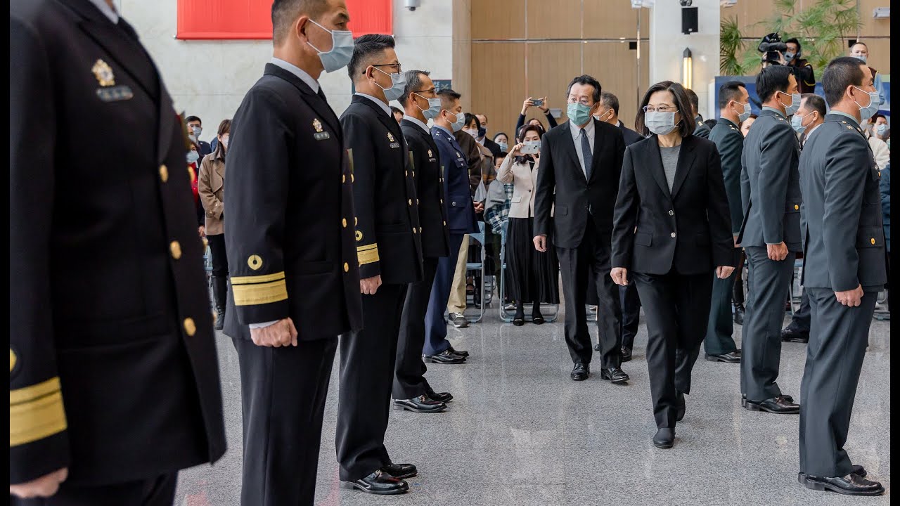 20221226  總統出席「111年下半年陸海空軍晉任將官勗勉典禮」