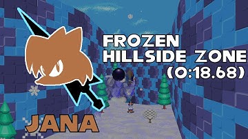 SRB2 2.10 : Frozen Hillside Zone (0:18.68) as Jana