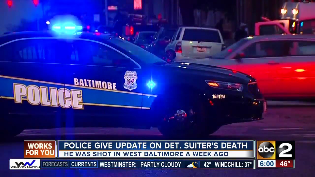 Baltimore Police: Detective Suiter was shot with his own firearm, conspiracies are untrue