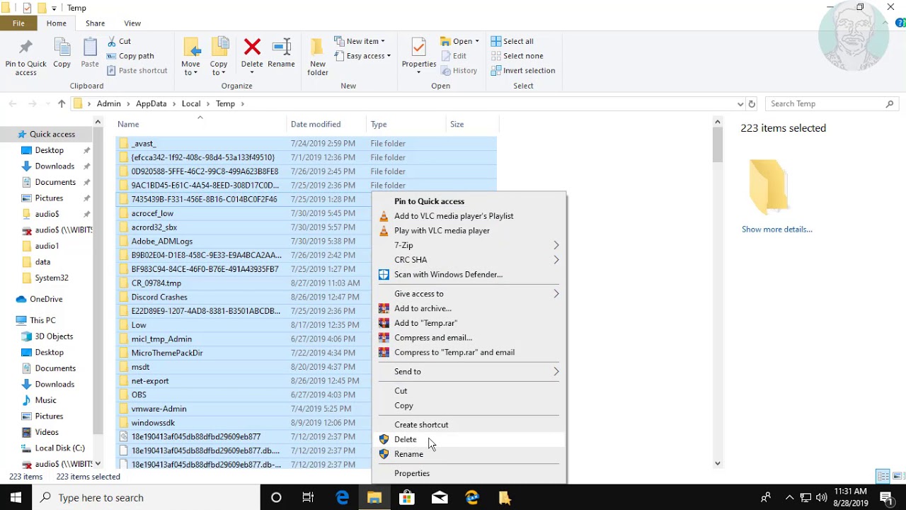 how do i create a new folder in windows 10