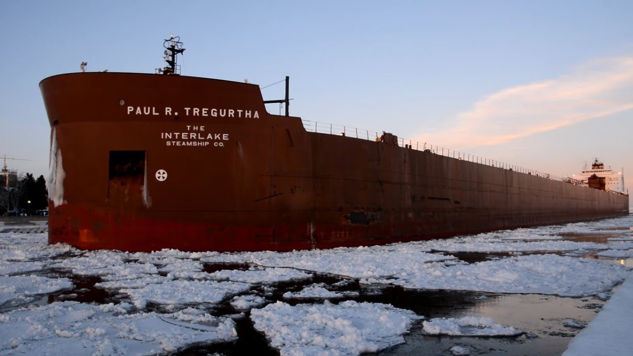 PAUL R TREGURTHA Arrives for Winter Layup YouTube