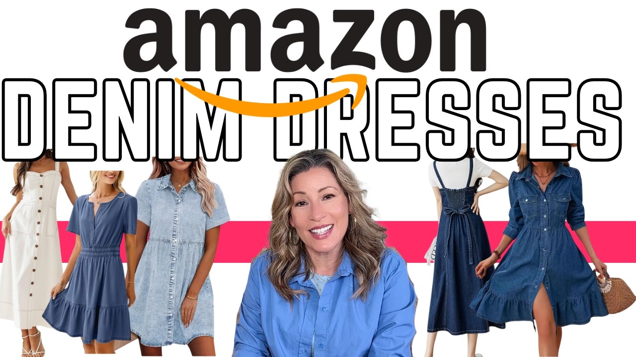 Amazon Denim Dresses You’ll Want in 2025 | Flattering & Timeless Styles
