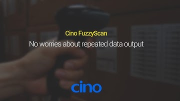 No worries about repeated data output with Cino 2D scanner