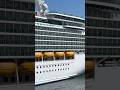 Cruise ship close call 😳 #shorts #bigship #cruiseship