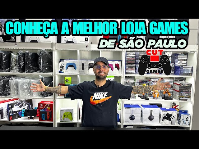 CONHEÇA a MELHOR LOJA DE GAMES de SÃO PAULO - CUT GAMES 