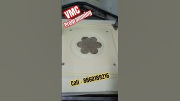 VMC programming and practical training #sigmayouthengineers #cncmilling #shorts