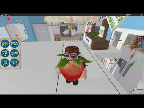 Roblox Virei Um Morango E Fugi Da Cozinha Maluca Escape The - roblox fugindo do portal maluco para varias dimensoes youtube