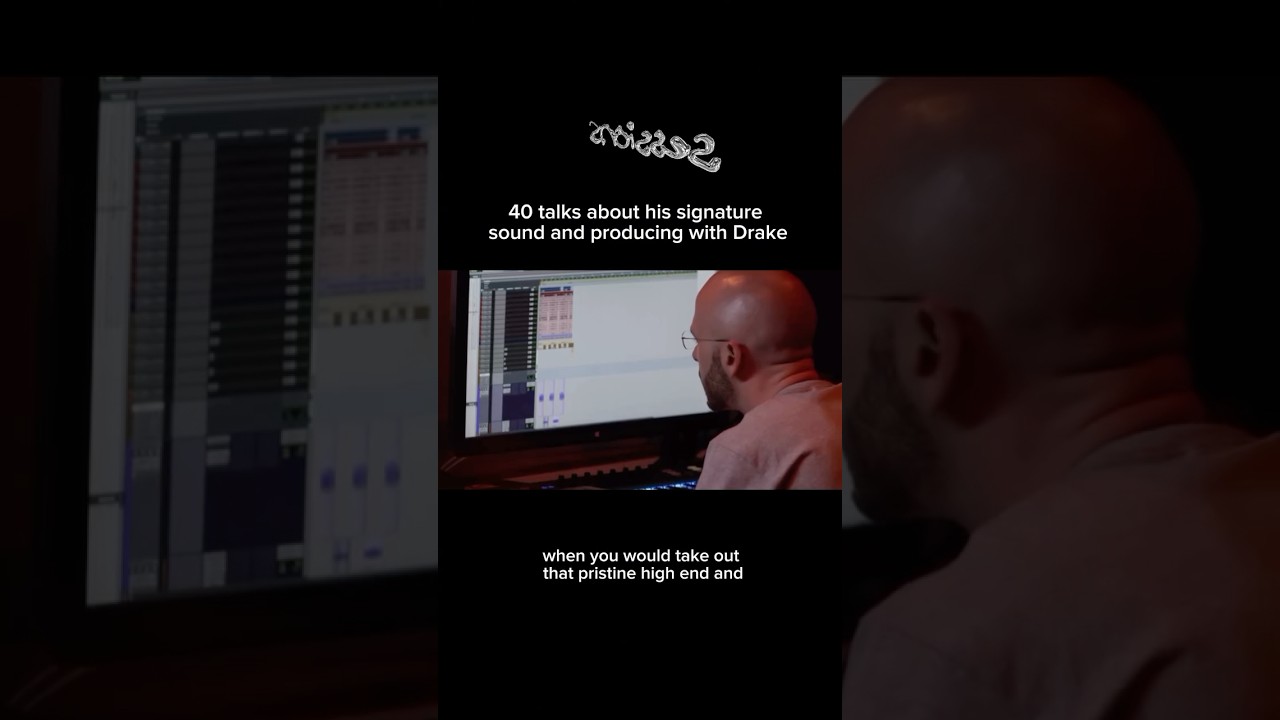Producer 40 talks about his unique signature sound he created with Drake  🎶