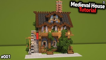 Minecraft Medieval House Tutorial