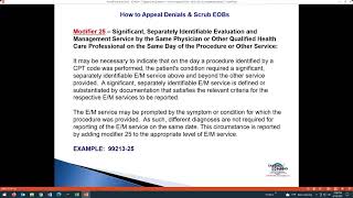How to Appeal Denials & Scrub EOBs