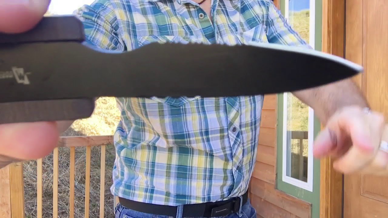 Dan Valois SSD 90 Knife Belt Self Defense And Survival Belt YouTube