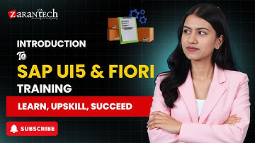 Introduction to SAP UI5 & FIORI Training | ZaranTech