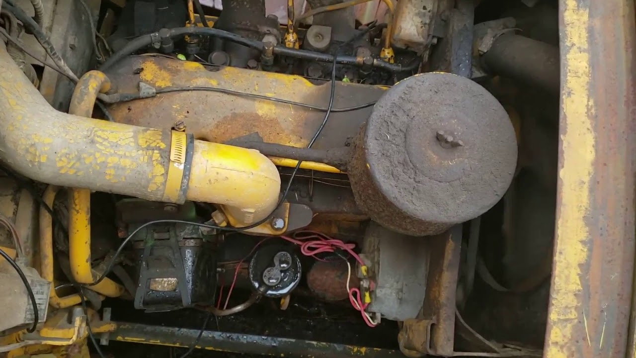 John Deere 43TE Diesel Engine fits Dozer 350, 350B, 350C - YouTube