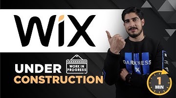 How To Put Wix Website Under Construction 2025 | Put Wix Website Under Maintenance