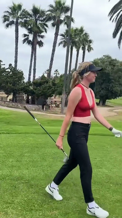 Nice Tits.. I mean nice shot** #golf #shorts #lol