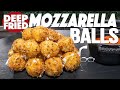 DEEP FRIED MOZZARELLA CHEESE BALLS | SAM THE COOKING GUY