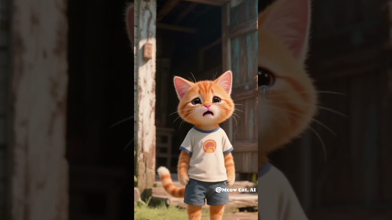 Sad Cat Cries Missing Mom 😿💔 