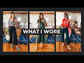 What I Wore OOTD Vlog GOAT | Haunted Hotel, Arranging Flowers, My Husband Sings, SPRING OUTFITS
