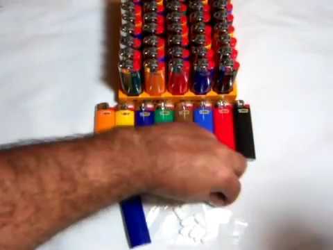 Drugs2Raves Bic Stash Lighter Demonstration