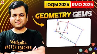 Geometry Gems: Problem 4 | IOQM 2025 | RMO 2025 | Chetan Sir | VOS