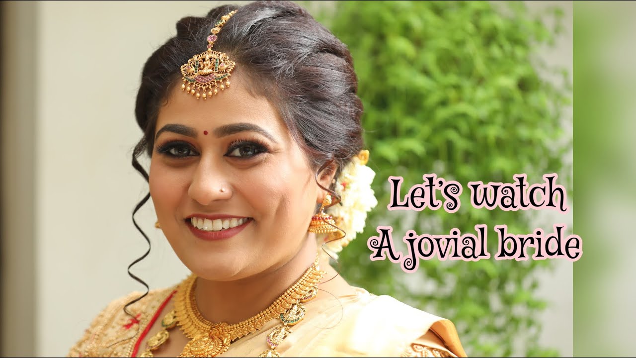 Jovial bride/Malayalam bridal makeup blog/makeup video Malayalam/simple