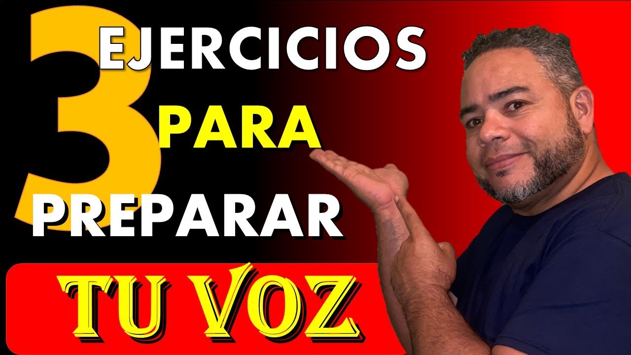 🎯 3 EJERCICIOS para PREPARAR TU VOZ antes de CANTAR 🎯 | Técnicas de ...