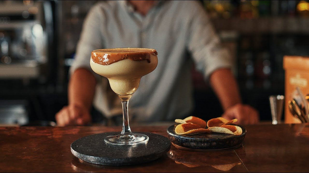 How to make the cocktail - Aztec Gold, by Davide Spinelli