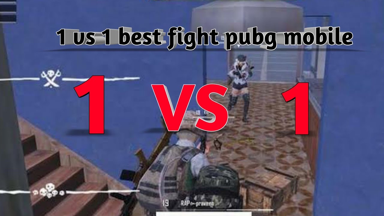 1 VS 1 challenging Match Best Fighting Moment Pubg Mobile - YouTube