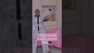 Subscribe to see me move from ?? to ?? modestfashion teacher travel libya haul