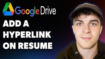How to Add a Hyperlink to a Google Drive File on a Resume (Full 2025 Guide)