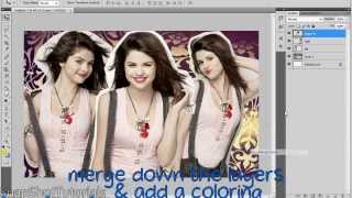 Background Type 4 Photoshop