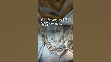 360° Photos vs 3D #GaussianSplatting