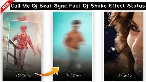 How to make shake Effect video in kinemaster | call me dj shake Effect kaise beanayeh |tejascreation