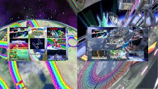 Rainbow Road MashUp (MK8+MKWii)