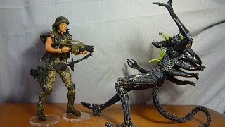 Neca Hicks vs (Blue) Alien figure 2 pack