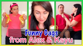 Alex & Ksyu New funny best short videos
