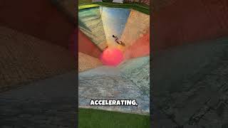🕳️ he ran along the wall of a well to escape it 🏃