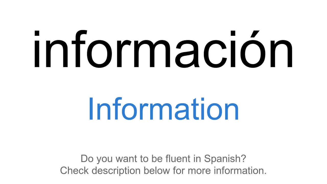 How To Say \