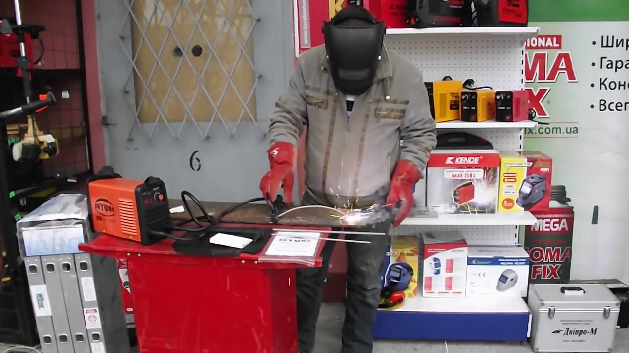 работа, тест сварочный аппарат для дома сварочный инвертор для гаража, shuyn MMA шуян ММА 300 p