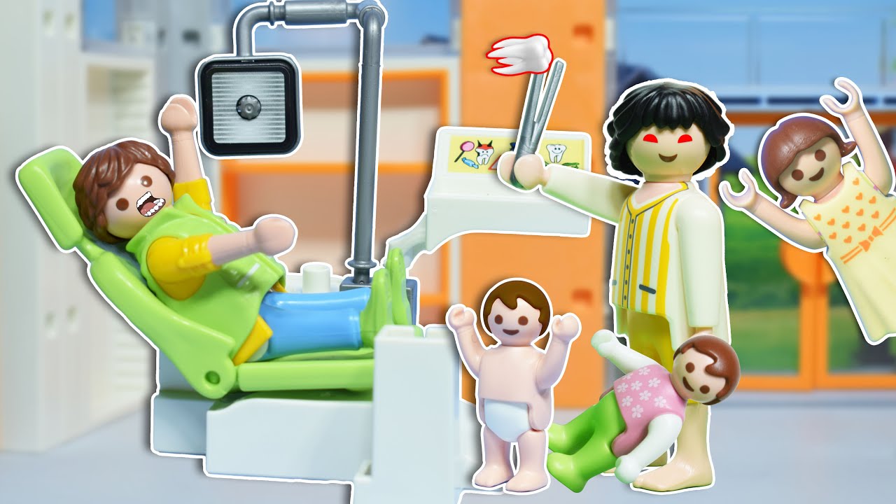 بابا راح يخلـ لع سنانة عند اعتماد - عائلة ساندي - قصص اطفال