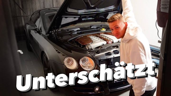 Erste Diagnose zum Absterben meines Bentley Motors
