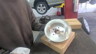 Rear Brake Pads & Rotors on a 2004 Lexus RX330