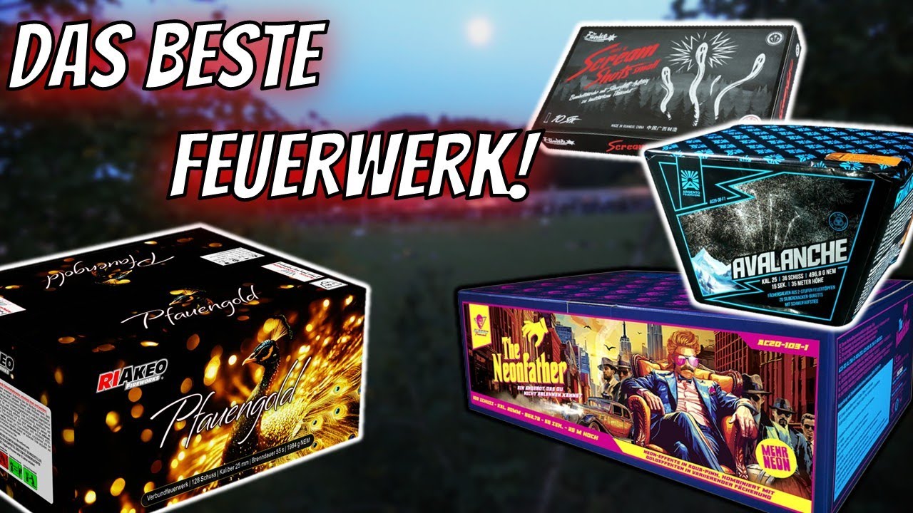 Die besten Feuerwerks-Neuheiten!🔥Röder Vorschießen 2025💥Die Kühe chillen dabei!